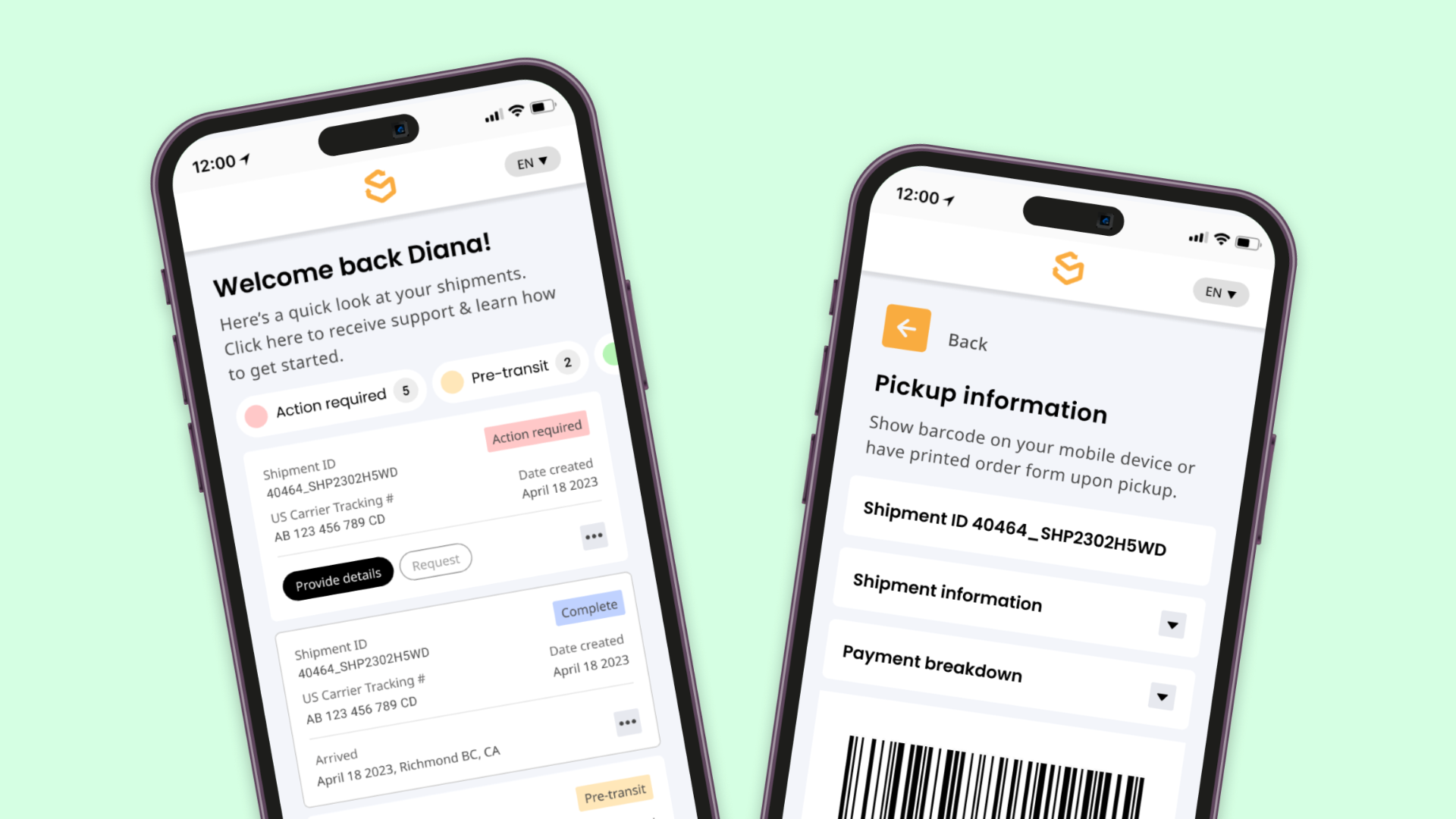 Shippsy — Dashboard dissection